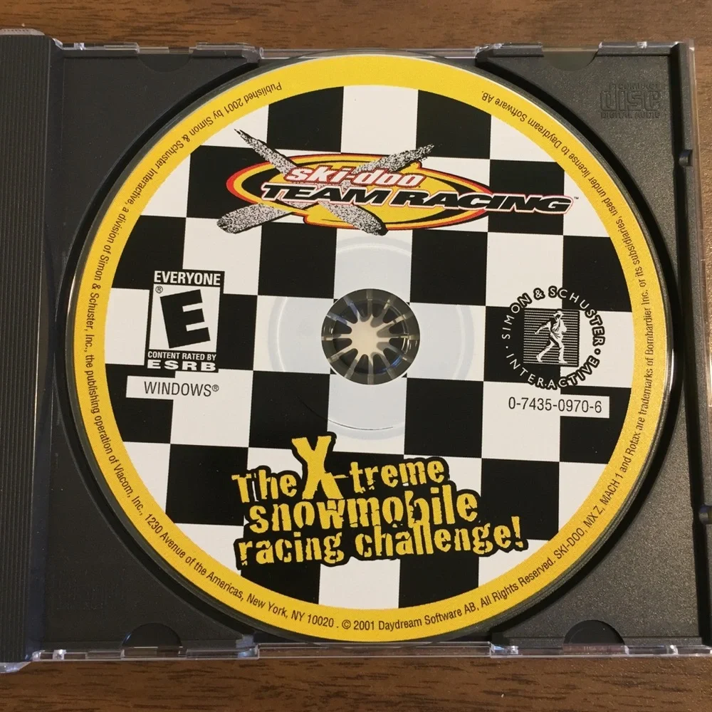 Ski-Doo Team Racing PC Game - Yellow